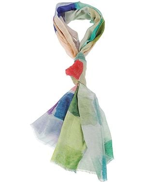 PATCHOULI Pachuli Cotton Blend Stole - Verde