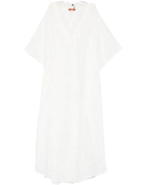 Ermanno Scervino Lange Kaftan - Wit