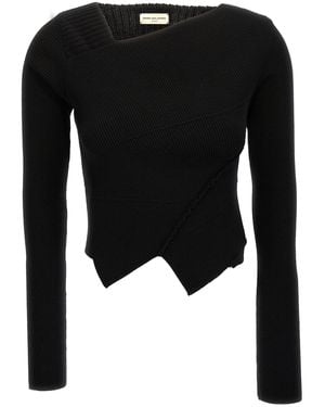 Dries Van Noten Sweg van noten 'pulan' pull - Noir