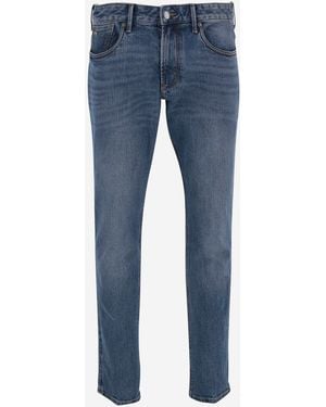 Emporio Armani Stretch Cotton Jeans - Blue