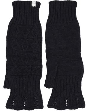 Antipast Strickhandschuhe Schwarz
