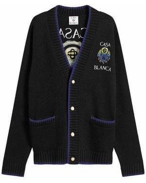 CASABLANCA Flaming Tennisbal Vest Zwart