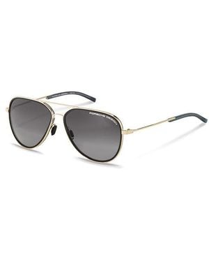 Porsche Design P8691 Sonnenbrille Unisex - Schwarz