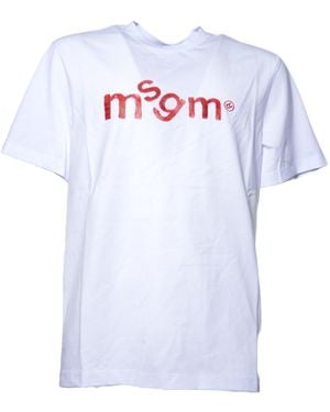 MSGM T-Shirts und Polos - Weiß