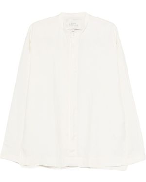 Studio Nicholson Karst Linen Blend Shirt - White