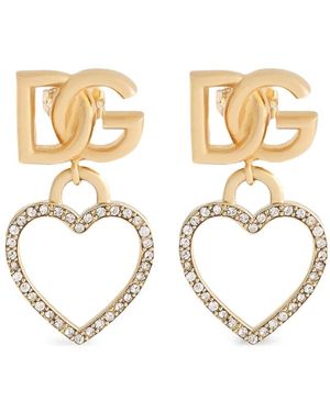 Dolce & Gabbana DG Anhängerohrringe - Mettallic