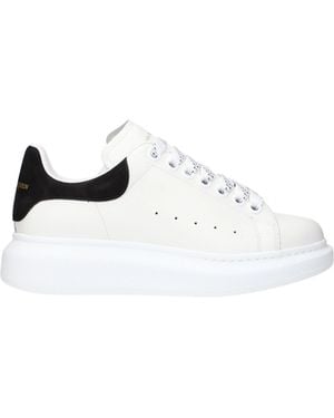 McQueen Sneakers Oversized Leather - White