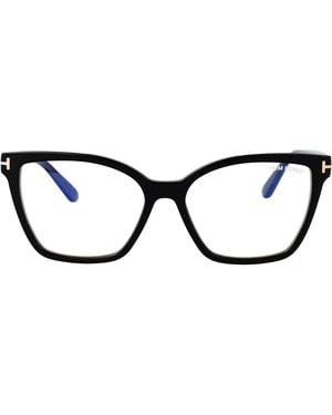 Tom Ford Eyeglasses Ft5812-B 001/15/140 - Black
