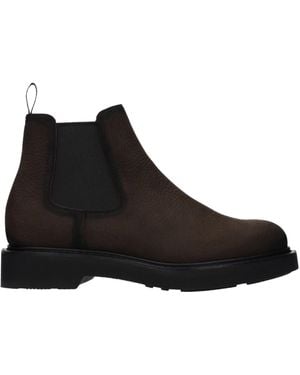 Church's Leicester Boots Suede/Ebony - Black
