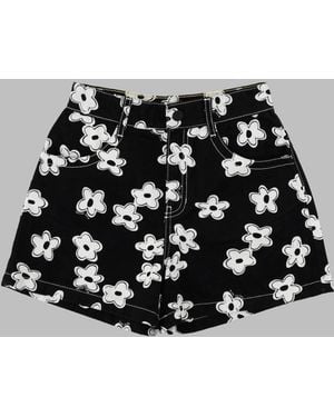 Marc Jacobs Girls' Mini Cotton Shorts - Black