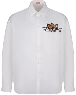 KENZO Shirt Made Of Cotton - White