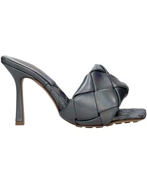 Bottega Veneta Sandali Lido Donna Pelle Grigio/Ostrica - Grey