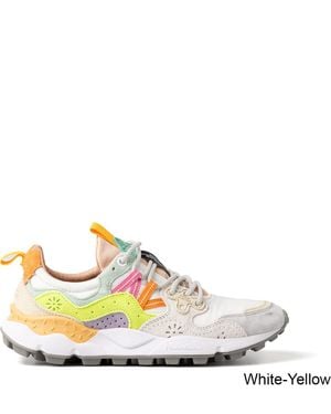 Flower Mountain Sneakers Mehrfarbig - Weiß