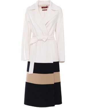 Max Mara Arena Coat - White