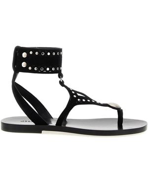 Isabel Marant 'edil' Sandalen - Zwart
