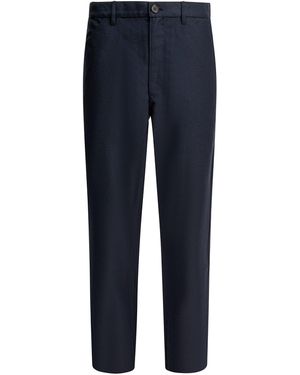 Comme des Garçons Wool Blend Trousers - Blue