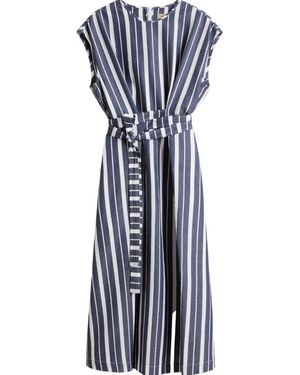 Woolrich Stretch -Baumwollkleid - Blau