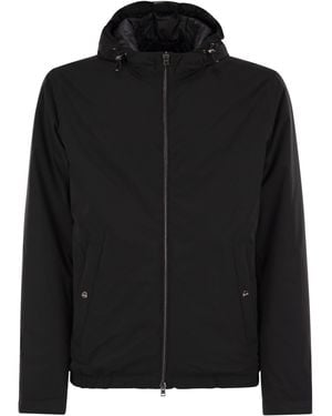 Herno Nylon Travel Jacket - Black