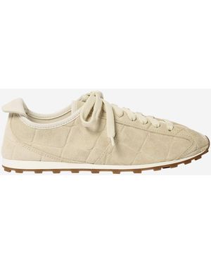 Jacquemus Leather Sneakers - Natural