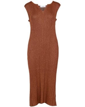 Gran Sasso Dresses - Brown