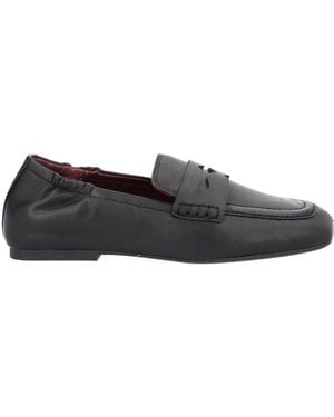 Ash Calf Leather Loafer - Gray