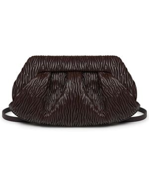 THEMOIRÈ Clutch "Bios" - Brown