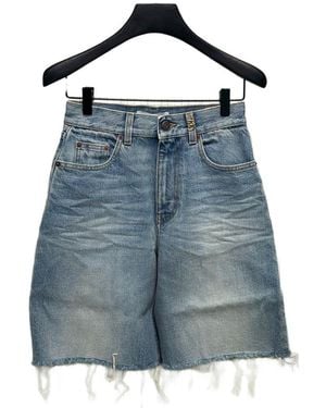 Chloé Denim Bermudashort - Blauw
