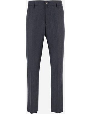 Jacob Cohen Wool Pants - Blue