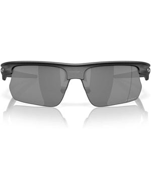 Oakley Sonnenbrille Oo9400 940002 Bisphaera Steel/Prizm Schwarz Unisex - Grau