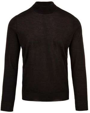 Filippo De Laurentis Sweaters Black - Negro