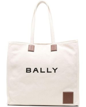 Bally Natural Beige Baumwolltasche