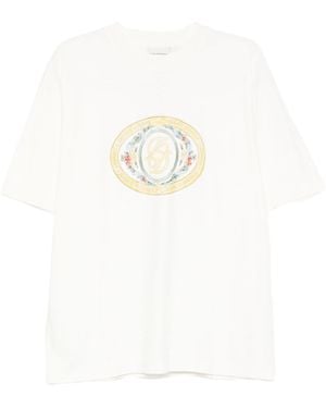 Drole de Monsieur Le T Shirt D Miroir Ornements - White
