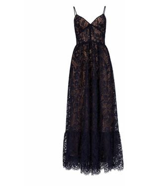 MICHAEL Michael Kors Long Lace Dress - Blue