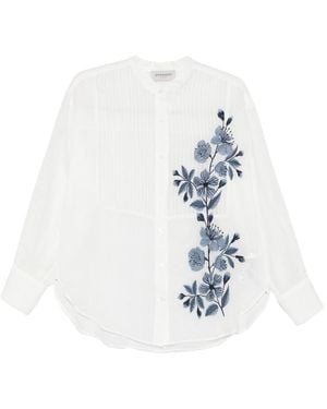 ERMANNO FIRENZE Shirts Light And Natural - White