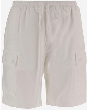 Autry Cotton Blend Shorts - White
