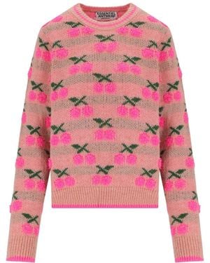 Essentiel Antwerp Hiroyal Crewneck Jumper - Pink