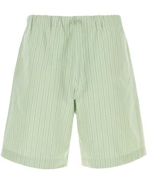 Dries Van Noten Embroidered Opini Piperi Bermuda Shorts - Green