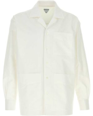 Bottega Veneta Regular Solid Shirt - White