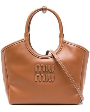 Miu Miu Borse Softy - Brown