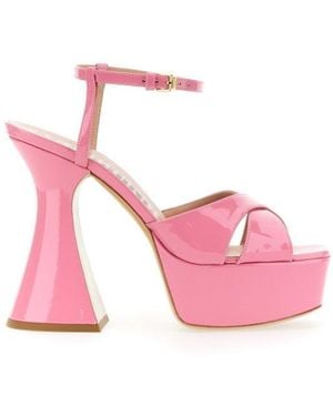 Moschino Platform Sandal - Pink