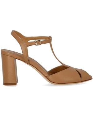 Sergio Levantesi Giselle Heeled Sandal - Brown