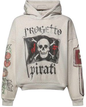 PDF Mi Piraten-Sweatshirt aus Baumwolle - Weiß