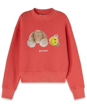 Palm Angels Crewneck Sweatshirt - Red