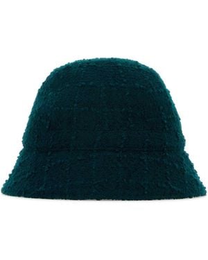 Helen Kaminski Petrol Boucle Adelia Bucket Hat - Green