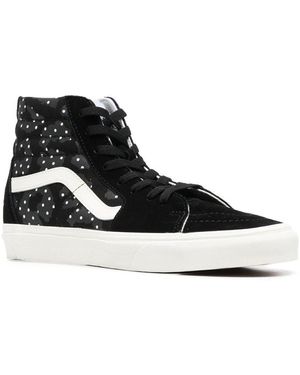 Vans UA SK8 Hi Leopard Polkadot - Weiß