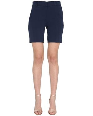 MICHAEL Michael Kors Compact Text Shorts - Blue