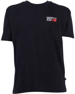 New Balance Athletics Premium Logo T Shirt - Black