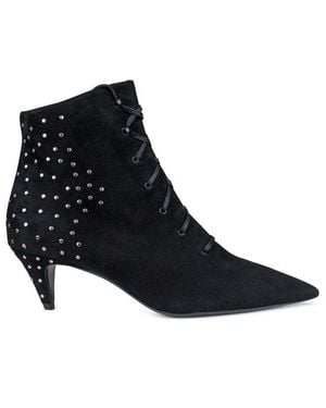 Saint Laurent Kiki 45 Boots - Black
