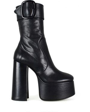Saint Laurent Billy Stiefel - Schwarz