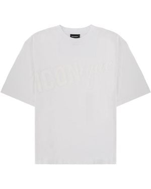 DSquared² Loose Fit T-Shirt Cotton T-Shirts - White